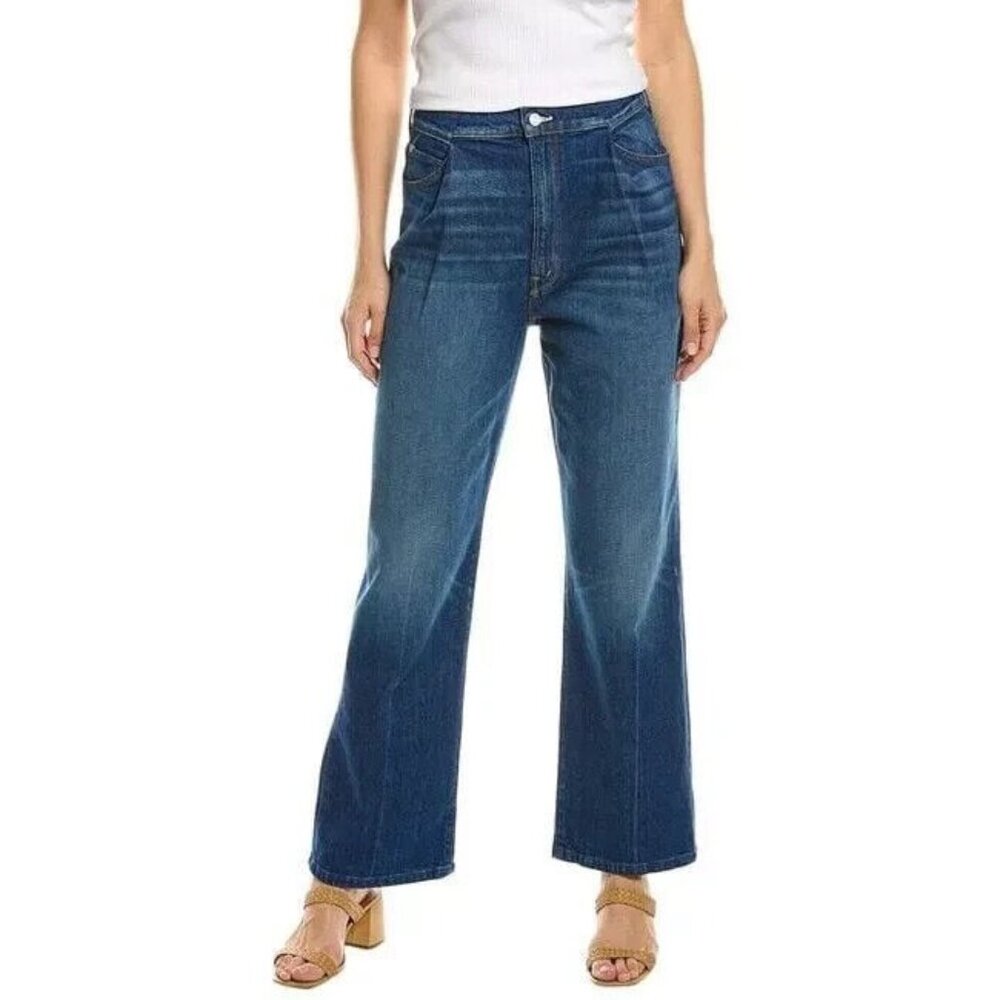 Mother Size 27 Womens Jeans The Pinch Sneak Bad Reputation Wide Leg NWT